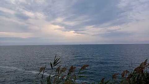 Lake Erie Sunset Obscured by Clouds & a Bit Chilly ~ September 19, 2023