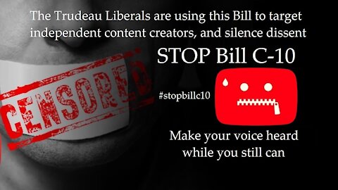 Bill C-10 is an all out assault on freedom of speech