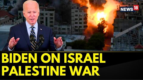 Israel Palestine War | U.S President Joe Biden Extends Support To Israel | English News | News18