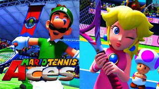 Mario Tennis Aces - All Around & Technical Characters Overview