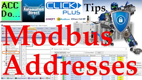 Click PLC Modbus Addresses