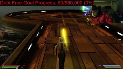 Bastila Shan VS General Grievous In A Battle With Commentary In Star Wars Jedi Knight Jedi Academy