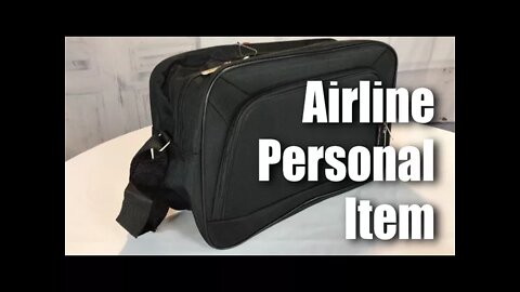 Airlines Personal Item Sized Duffle Bag Review