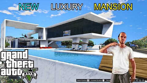 GTA 5 : NEW TREVOR HIGHFIELD MANSION. #gta #gta5 #gtaonline #mansion #convoy