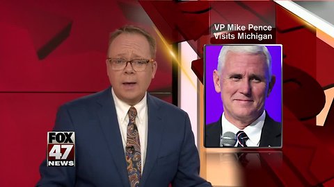 VP Mike Pence campaigning for GOP in MI