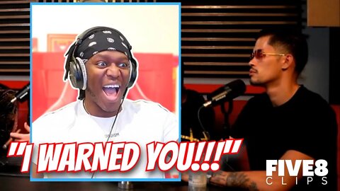 @KSI Reacts to SNEAKO Being BANNED ON YOUTUBE! & Andrew Tate's latest Boxing Footage!