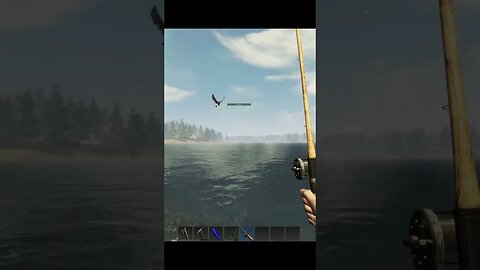 Eagle Steal Fish Right Off Fisherman's Line in Subsistence #shorts