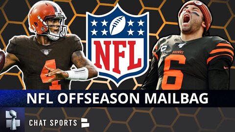 NFL Mailbag: Baker Mayfield Trade, OBJ To Giants, Denzel Ward Trade & Tyler Linderbaum Draft