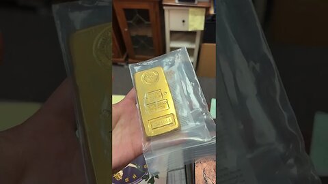 Insane 65,000 Gold Bar, Real Gold !!!!!