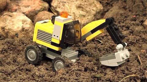 Lego 31014 Creator Power Digger stopmotion