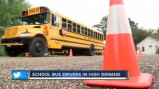 School bus drivers remain in high demand