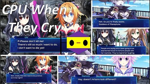 CPU When They Cry - Neptunia: Sisters Vs. Sisters