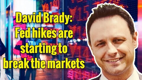 David Brady: Fed hikes are starting to break the markets