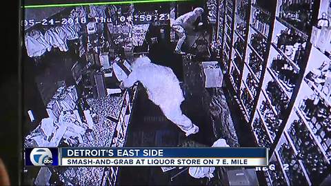 Suspects smash and grab at business that provides helping hand to community on Detroit's east side