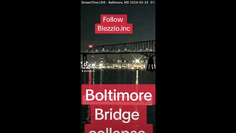 Boltimore Bridge collapse in USA