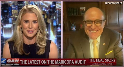 The Real Story - OANN Maricopa Latest with Rudy Giuliani