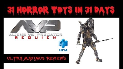 🎃 Wolf Predator | Aliens vs Predator: Requiem | 31 Horror Toys in 31 Days