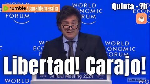 Milei implodiu Davos!