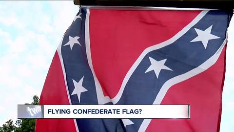 Why some people fly the confederate flag in WNY