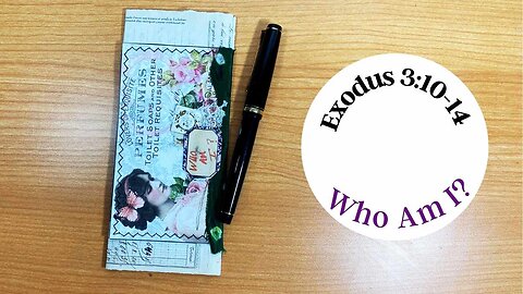 Sunday Bible Journaling: Who Am I? Exodus 3:10-14