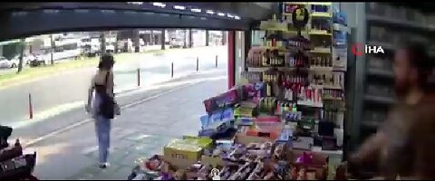 Shop Owner Paints Hopscotch and Films Passersby