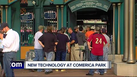 You can now use your fingerprint to skip lines at Comerica Park