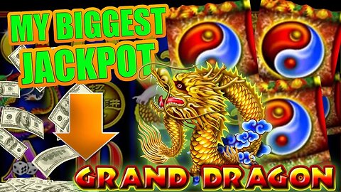 THE BIGGEST JACKPOT OF MY LIFE ON GRAND DRAGON!