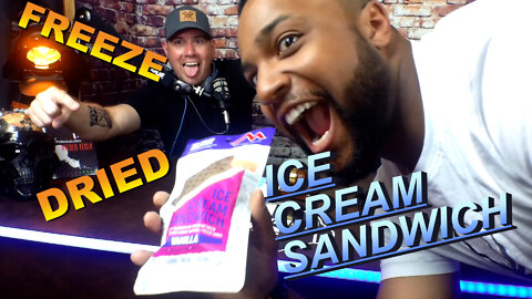 We tried a Freeze dried Ice Cream Sandwich