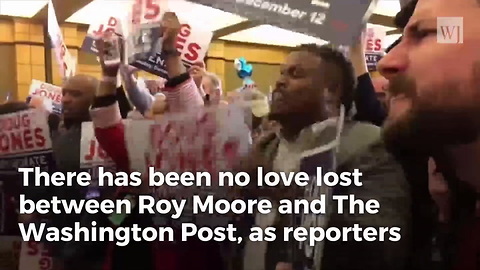 Washington Post Reporters Show Up To Roy Moore's Election Party, Have No Idea What's In Store For Them