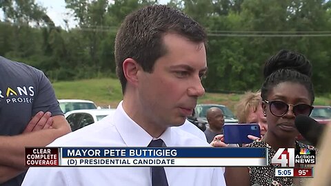 Democratic presidential candidate tours KC organization