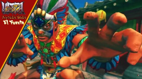 Ultra Street Fighter IV: Arcade Mode - El Fuerte