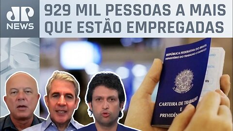 Taxa de desemprego cai para 7,7%, a menor da nova série histórica; Ghani, Motta e D’Avila repercutem