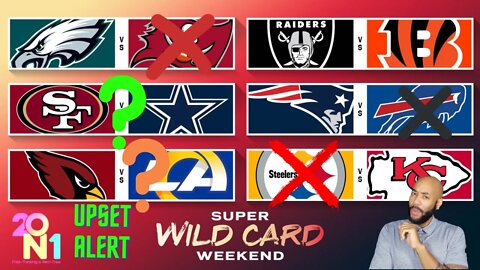 NFL Wildcard Weekend Predictions & Upset Alerts