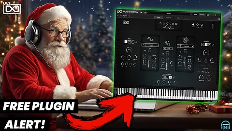 FREE PLUGIN ALERT 🚨 UVI Noctua Modern Cinematic Soundscape Synth