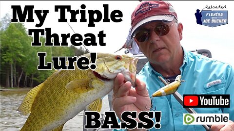 A TRIPLE Threat Bass Lure!