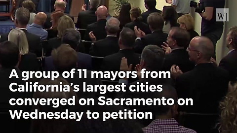 CA City Mayors Beg Brown For Help With Homeless, ‘National Disgrace’