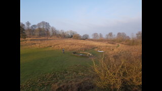 Vlog and coffee at Danebury hill . Iron age fort . Uk