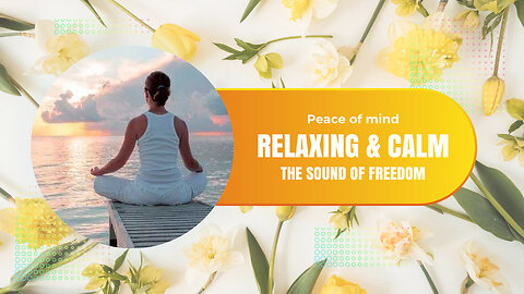 Gentle music, calms the nervous system and pleases the soul, the detox of negative emotions