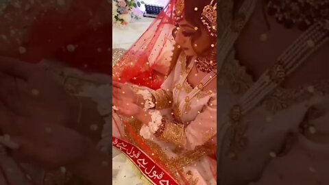 NIKAH KUBUL HAI 🥰🥰 #short #youtube #shortsvideo #shortvideo #virul #video #youtubeshorts #trending