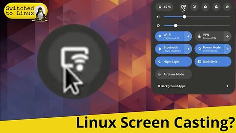 Linux Screen Casting? Is it Coming or Not???