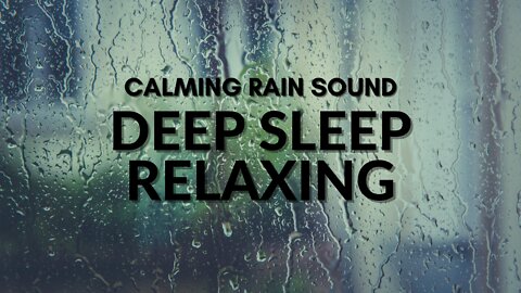 Relaxing Deep Sleep Music, Meditation Music, Stress Relief Music, Soothing Piano & Soft Rain