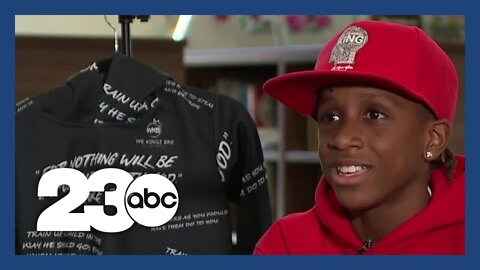 12-year-old inspires others through "We Kingz Bro" clothing line