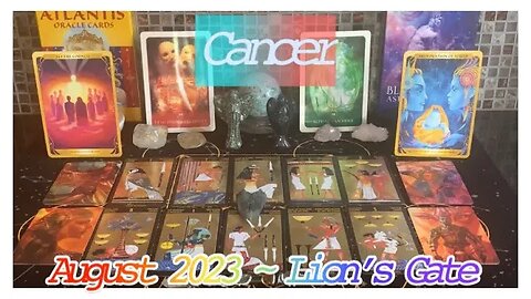 Cancer ~ Fountain of Youth! ~Lion’s Gate Portal ~ August 2023 Tarot & Oracle Reading from Sedona. ✨