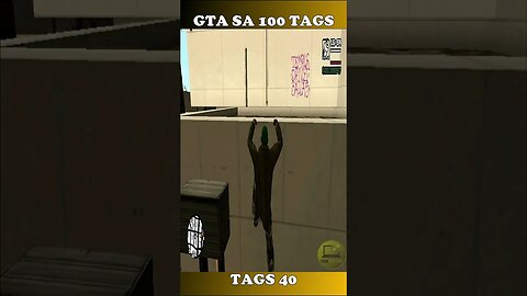 GTA SAN ANDREAS 100 TAGS TAG 40 #shorts #semedissaum #gta