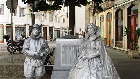 Live Human Statues - Portugal - Coimbra - 2018