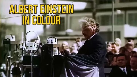 RARE 1930's in Color | Albert Einstein in Berlin