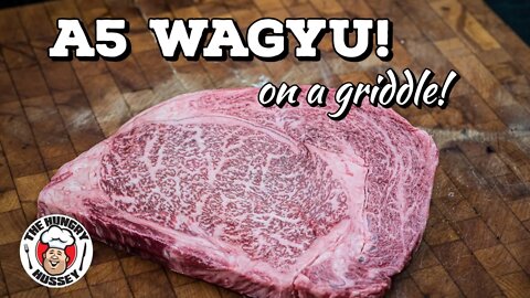 A5 Wagyu cooked on a Blackstone Griddle