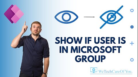 PowerApps Show Hide button if User is in Office 365 Group