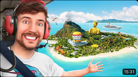 I Gave My 100,000,000th Subscriber An Island ! MrBeast