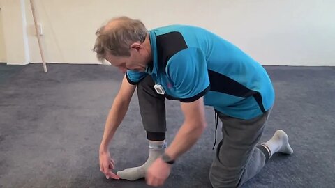 Ankle dorsiflexion check and fix, and toe dorsiflexion check and fix